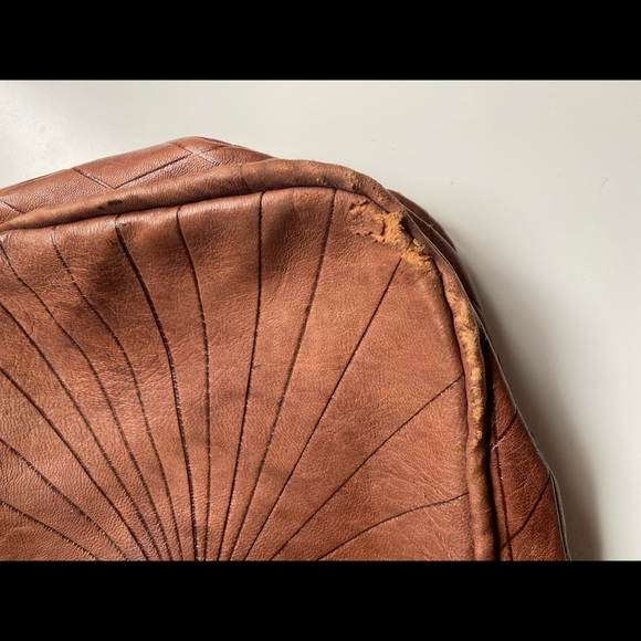 ⭐️SOLD⭐️ Boho Leather Tote - Picture 8 of 9